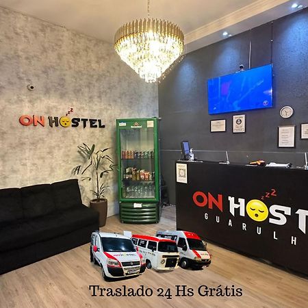 גווארולוס On Hostel II Gru Aeroporto Translado 24 Hs מראה חיצוני תמונה